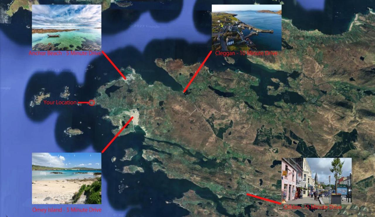 Aughrus More Lands End Cottage - Connemara מראה חיצוני תמונה